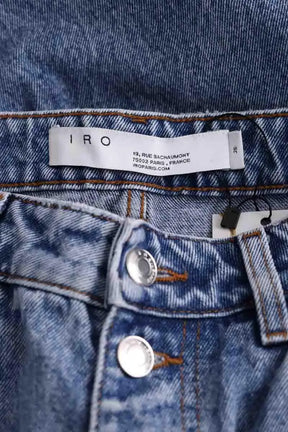 Jean droit Iro Bleu en Coton