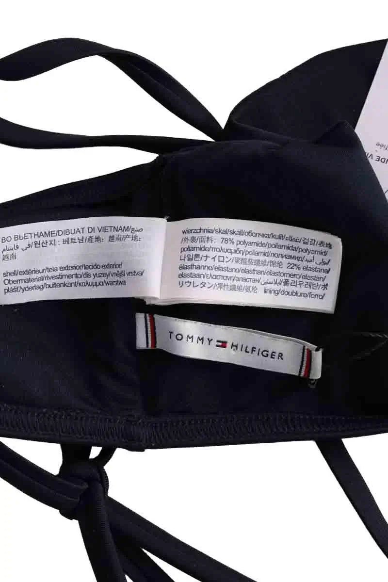 Maillot de bain Tommy Hilfiger Bleu en Synthétique