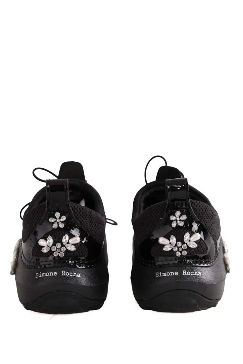 Sabots Simone Rocha Noir en Tissu