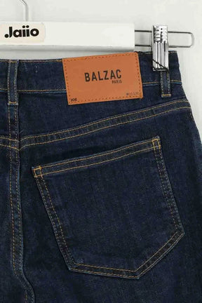 Jean slim Balzac Marine en Coton