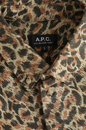Chemise APC  Marron