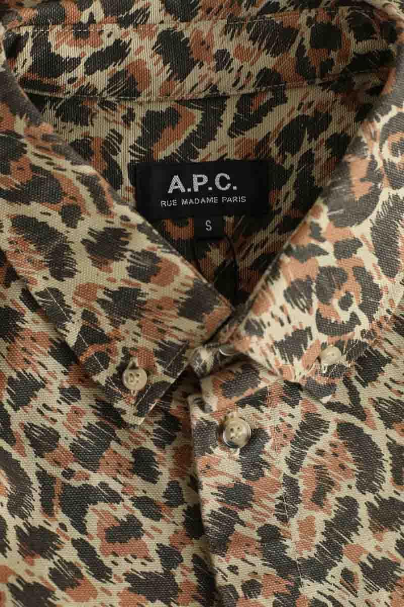 Chemise APC  Marron