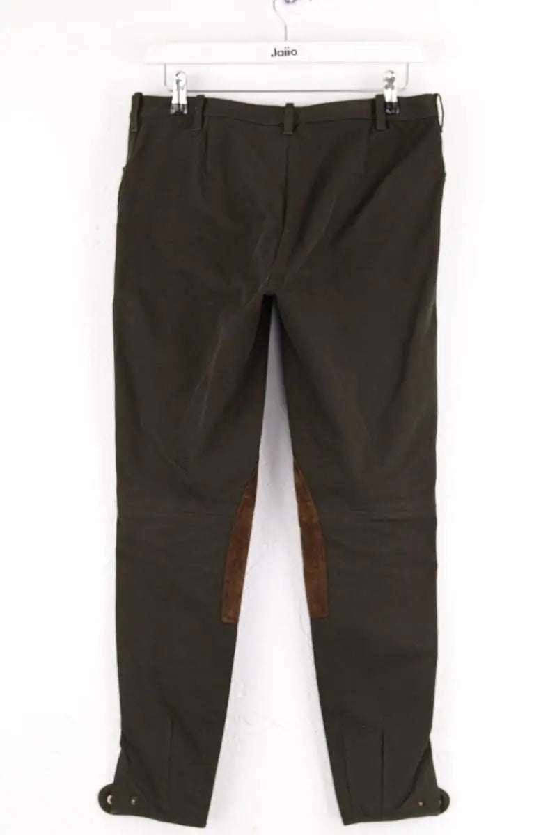 Pantalon d'Equitation Ralph Lauren Kaki en Coton