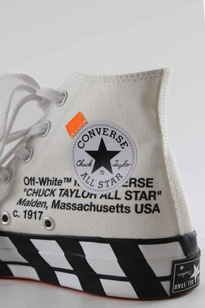 Baskets Off White  Blanc