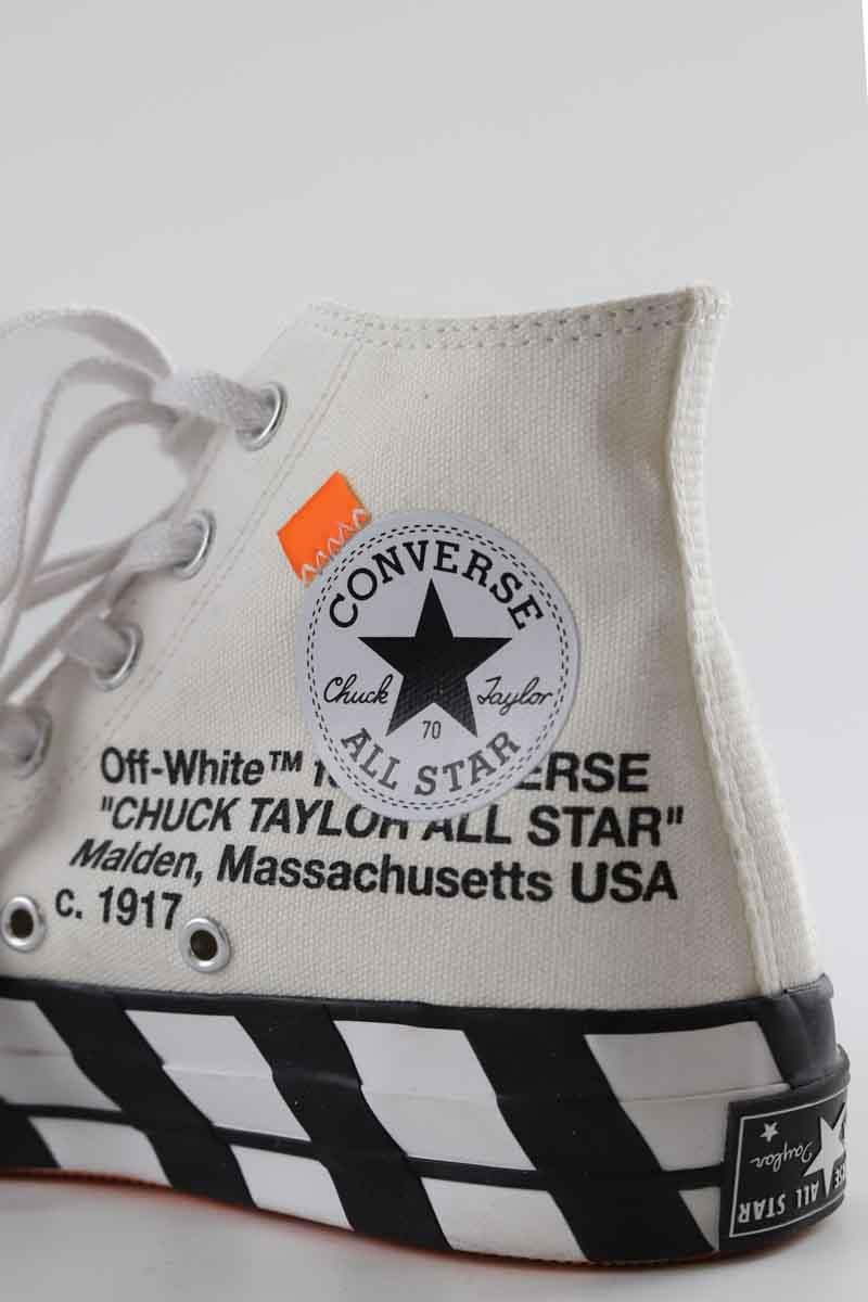 Baskets Off White  Blanc