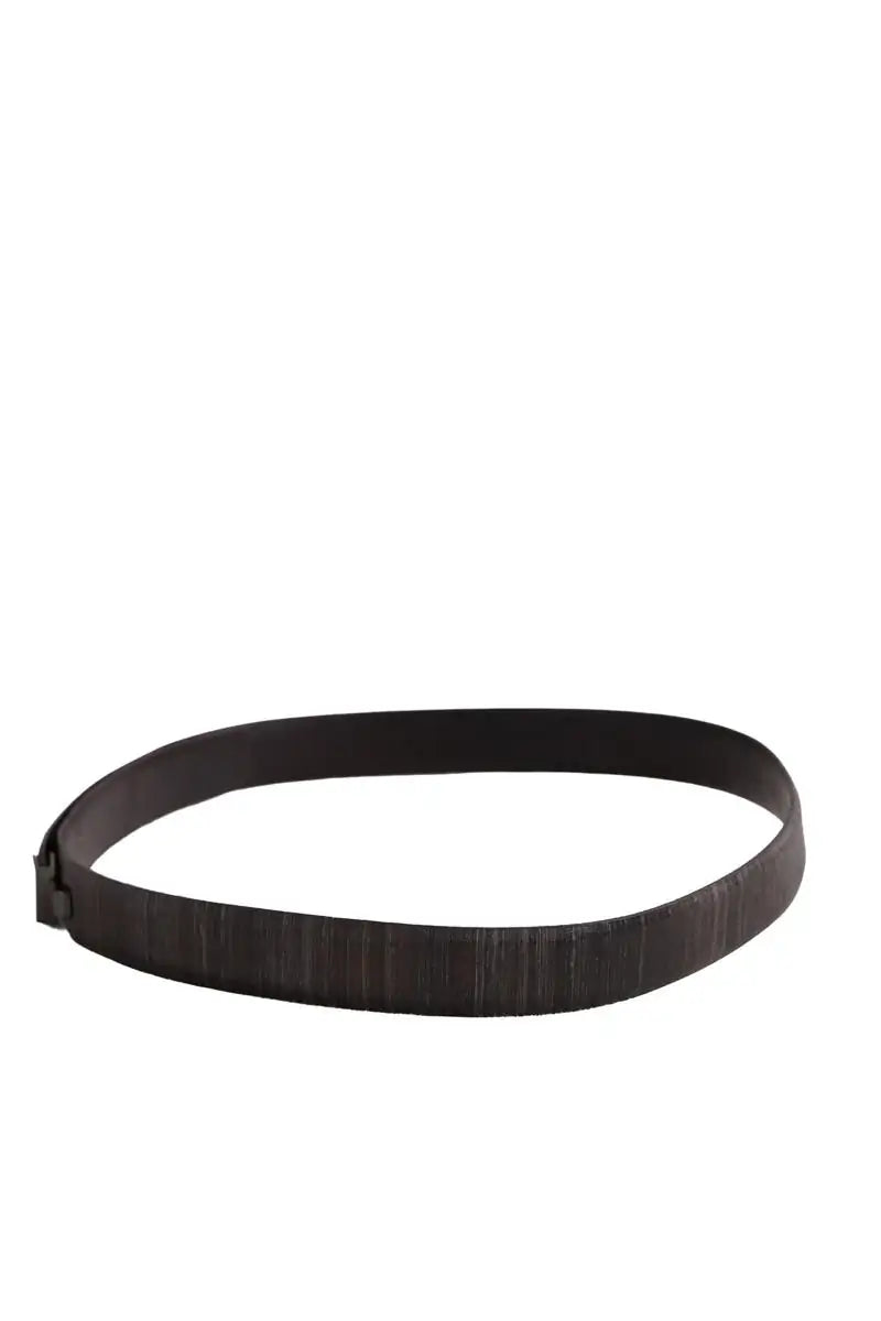 Ceinture en cuir Giorgio Armani Marron en Cuir
