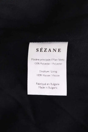 Cache-coeur Sézane Noir en Laine