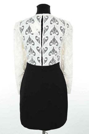 Mi-longueur Sandro  Blanc