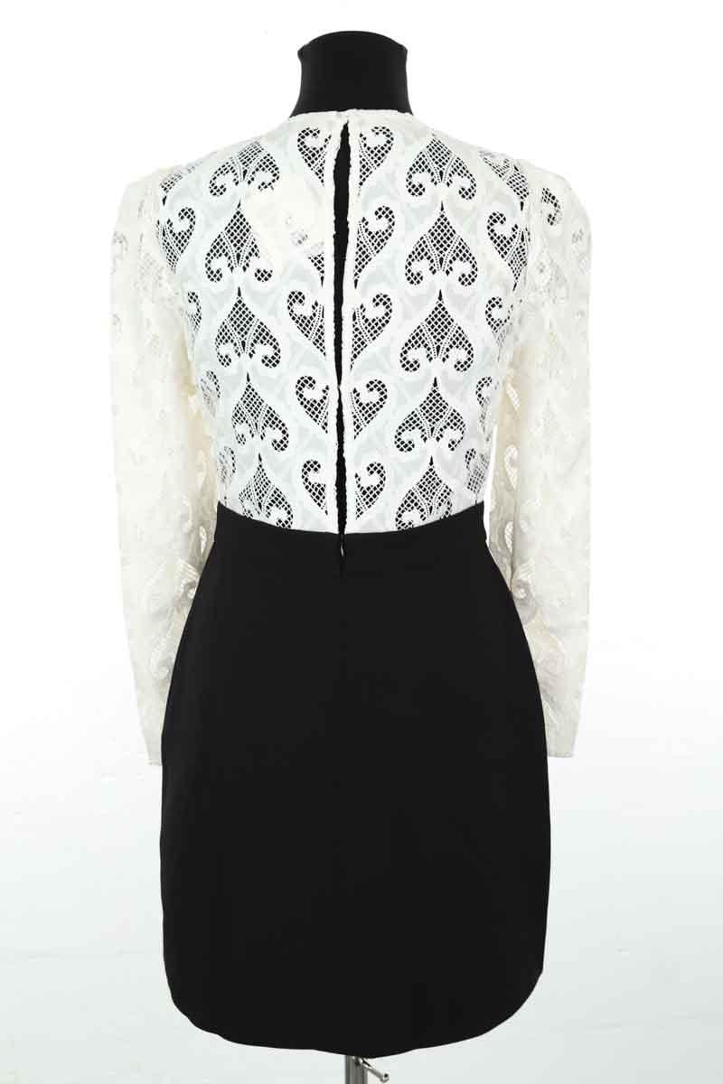 Mi-longueur Sandro  Blanc