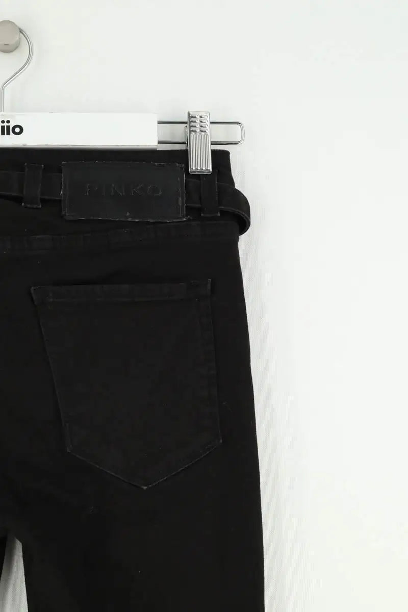 Jean droit Pinko Noir en Coton