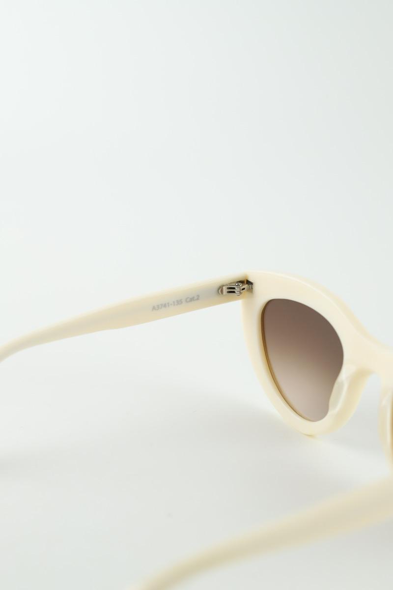 Lunettes de soleil Ganni  Blanc