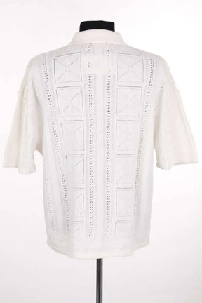 Chemise Maison Montagut Ecru en Coton