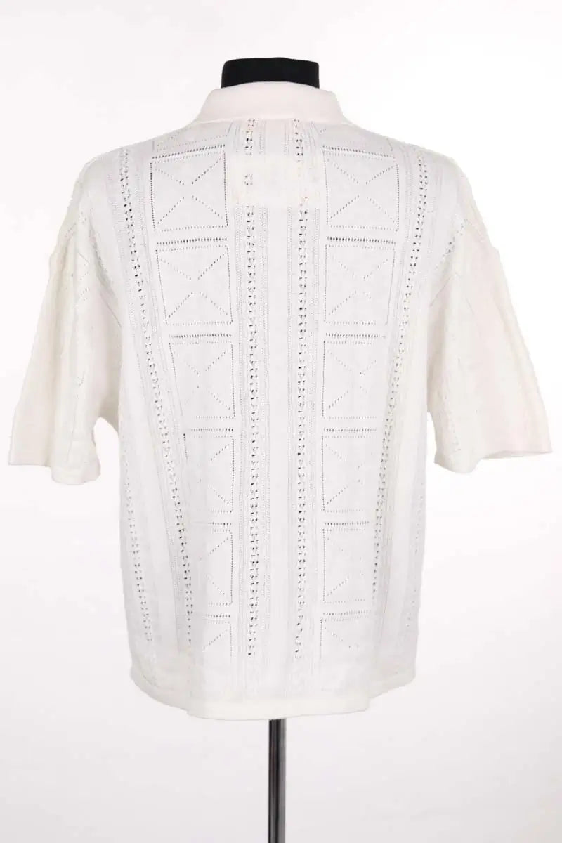 Chemise Maison Montagut Ecru en Coton