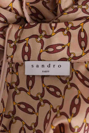 Robe Sandro Rose en Viscose