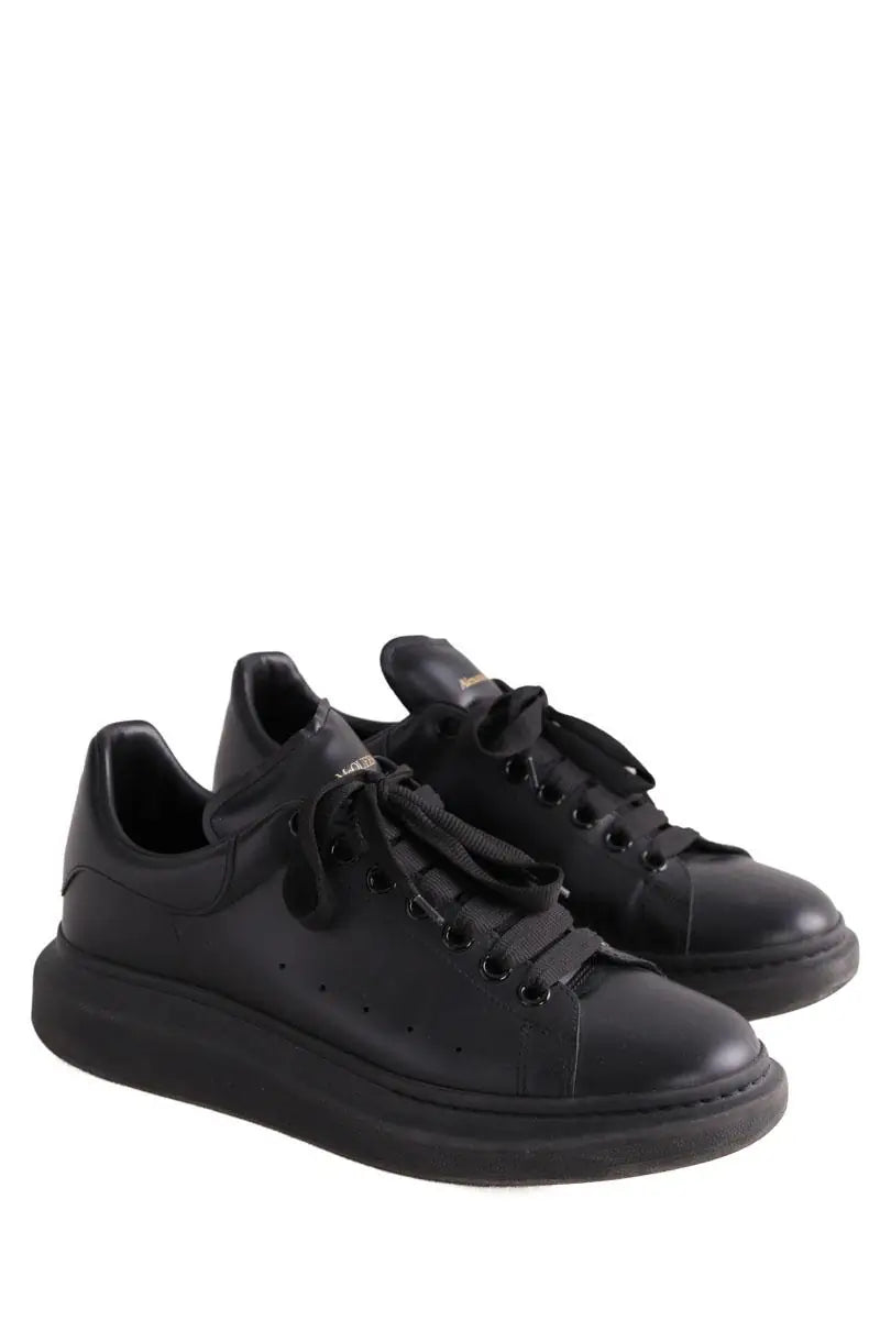 Baskets basses Alexander McQueen Oversize Noir en Cuir