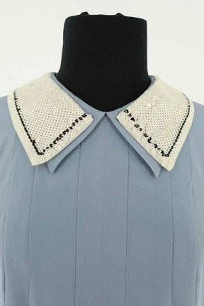 Robe Prada Bleu en Soie