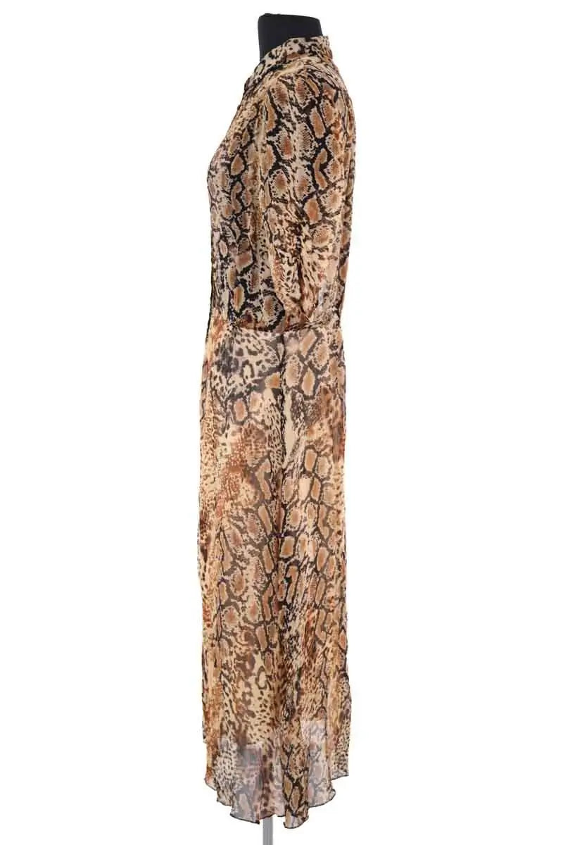 Robe Ba&Sh Marron en Viscose