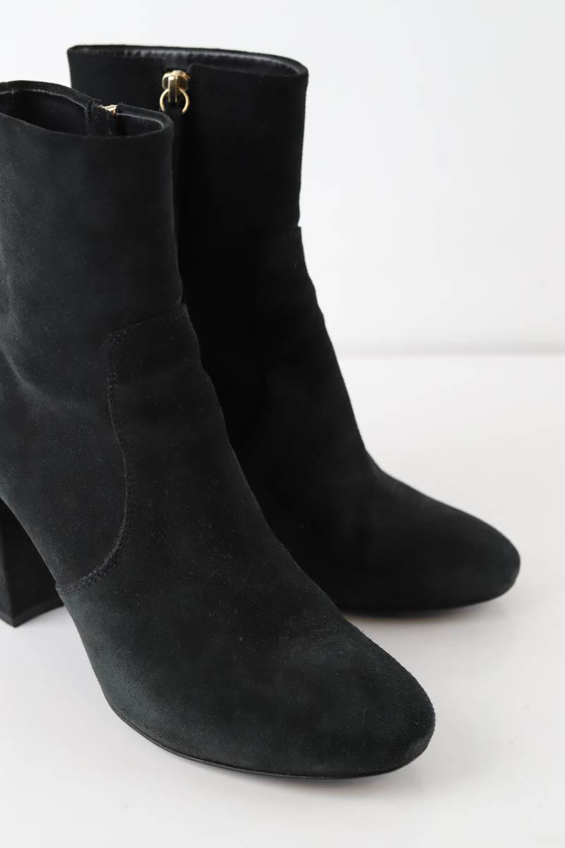 Boots Rouje  Noir
