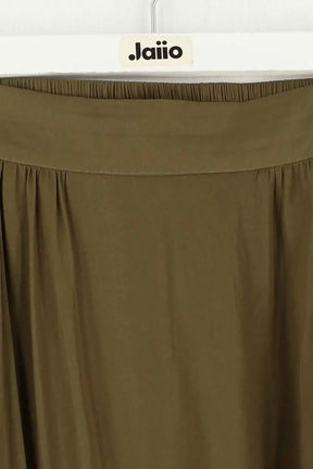 Jupe Maje Kaki en Synthétique