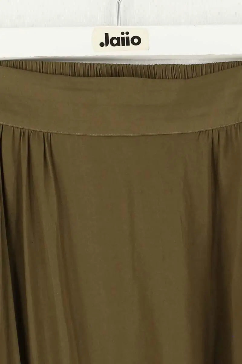Jupe Maje Kaki en Synthétique