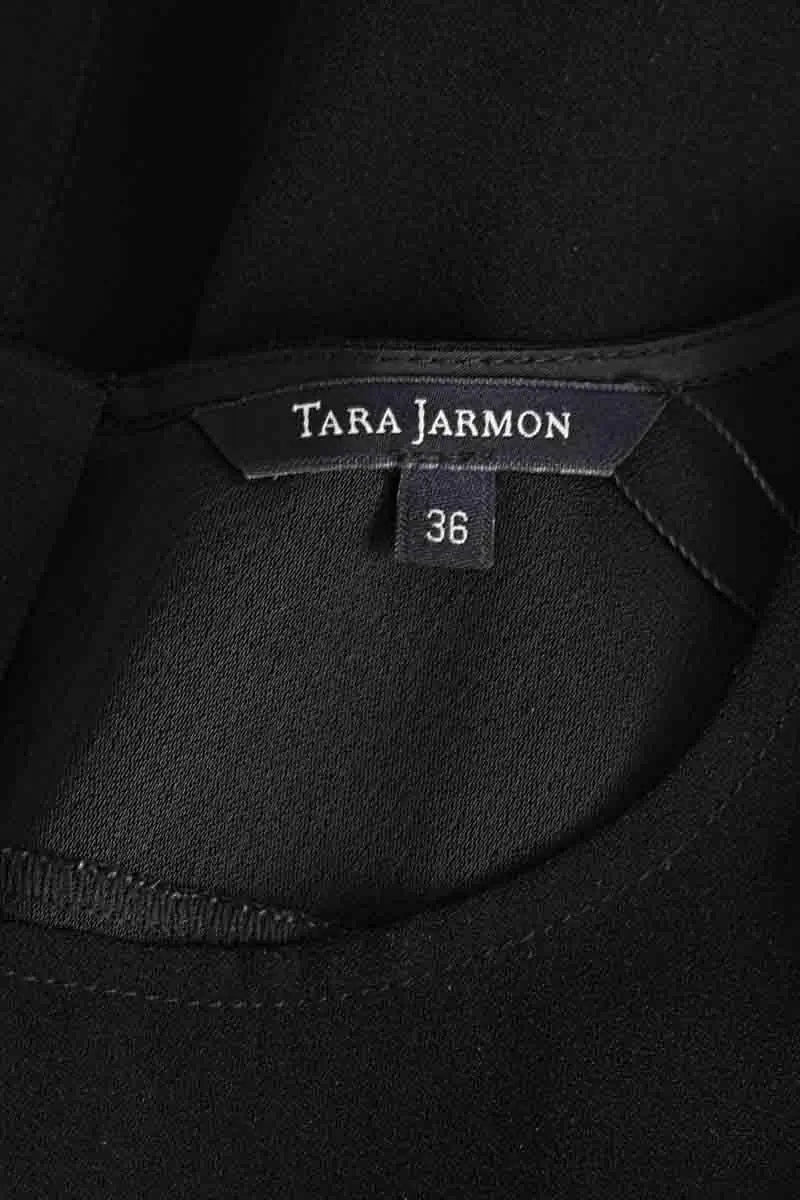 Blouse Tara Jarmon Noir en Synthétique