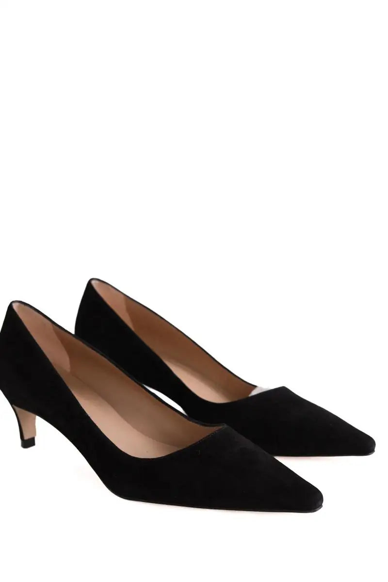 Talons LK Bennett Ava Noir en Daim