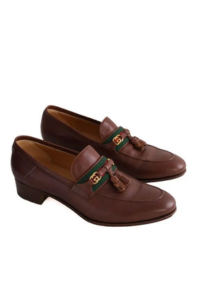 Mocassins Gucci Marron en Cuir