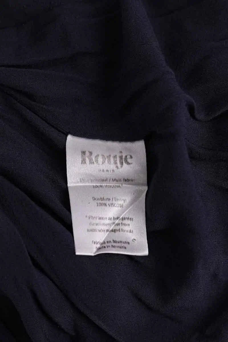Robe Rouje Bleu en Viscose