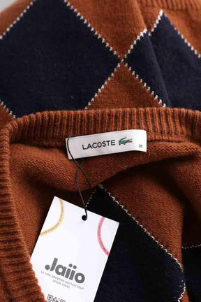 Gilets Lacoste  Marron