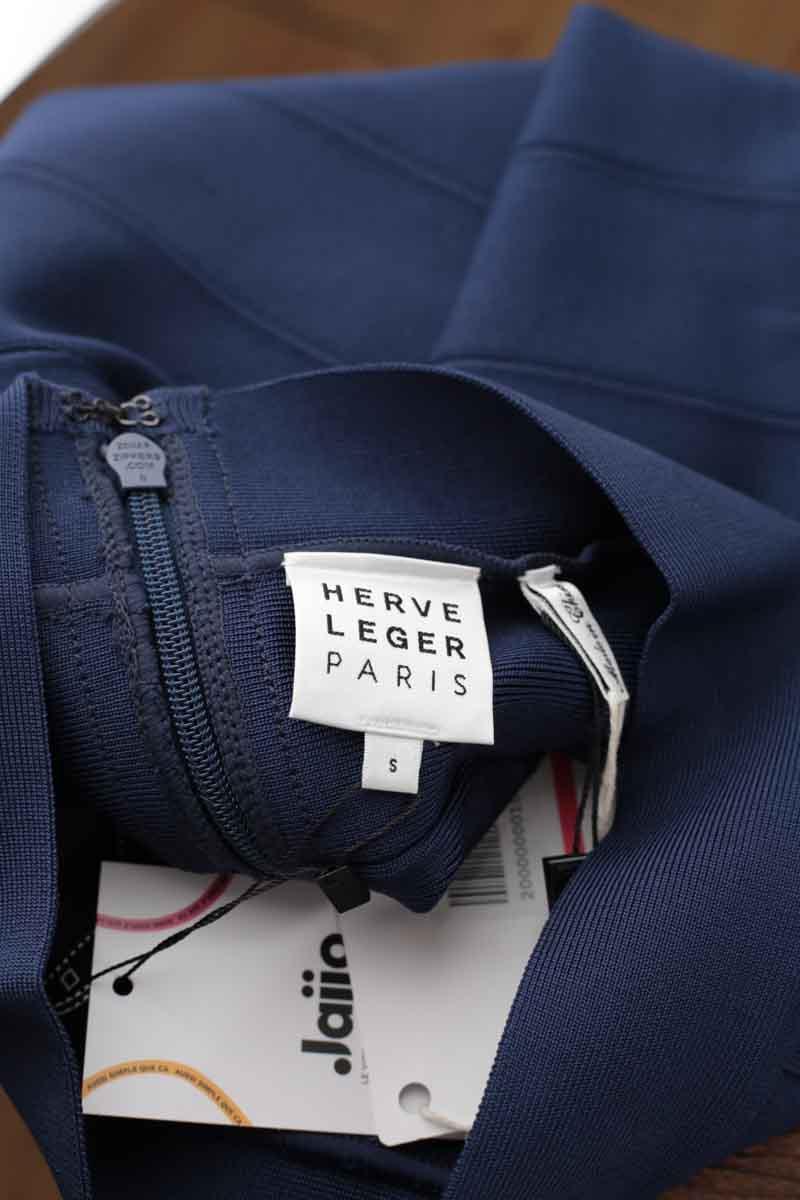 Mi-longueur Herve Leger  Bleu