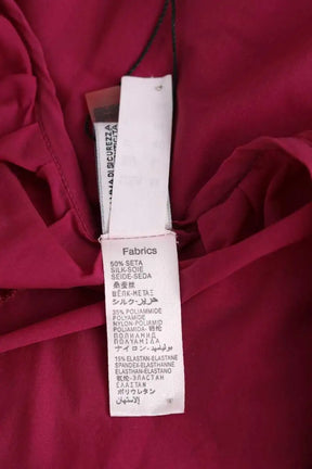 Robe Galliano Rose en Soie