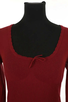 Top Rouje  Rouge