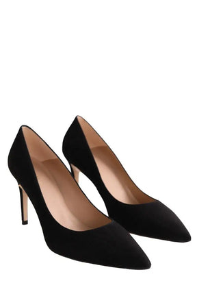 Talons LK Bennett Floret Noir en Daim