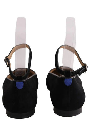 Ballerines Chatelles Noir en Daim