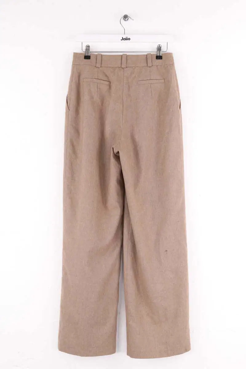 Pantalon Balzac Beige en Laine