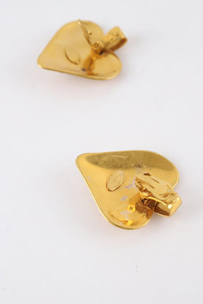 Boucles d'oreilles clips Chanel  Doré