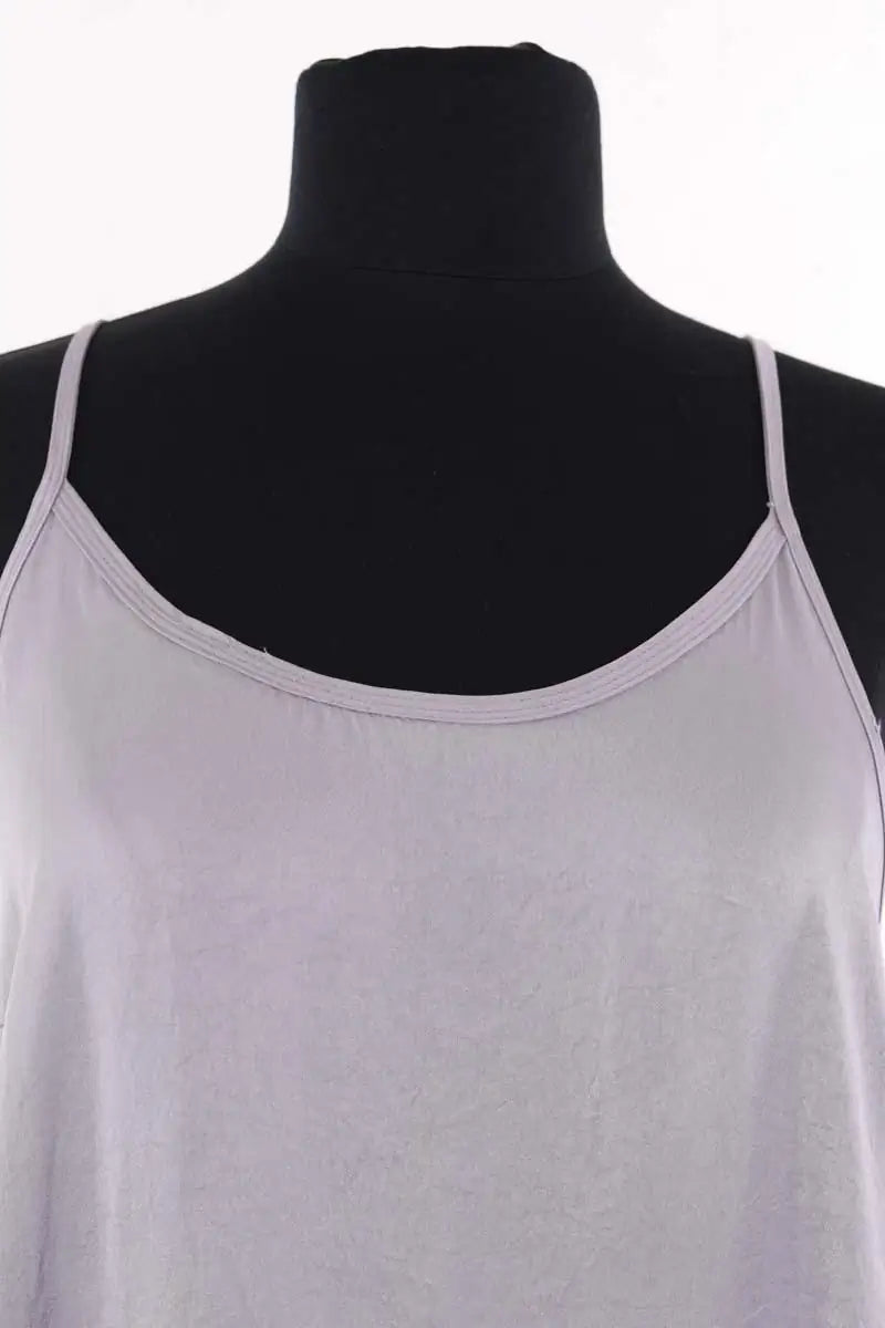 Robe American Vintage Gris en Synthétique