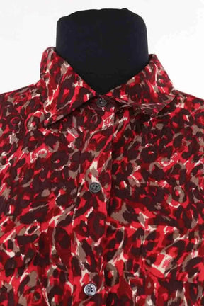 Chemise Equipment Rouge en Synthétique