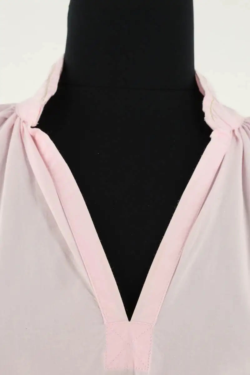 Robe Laurence Bras Rose en Coton