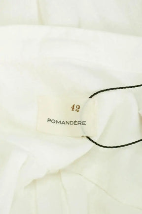 Blouse Pomandère Blanc en Coton