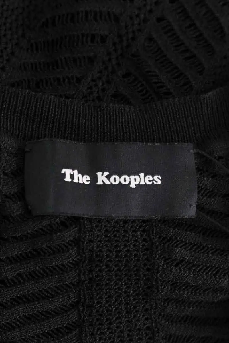 Robe The Kooples Noir en Synthétique
