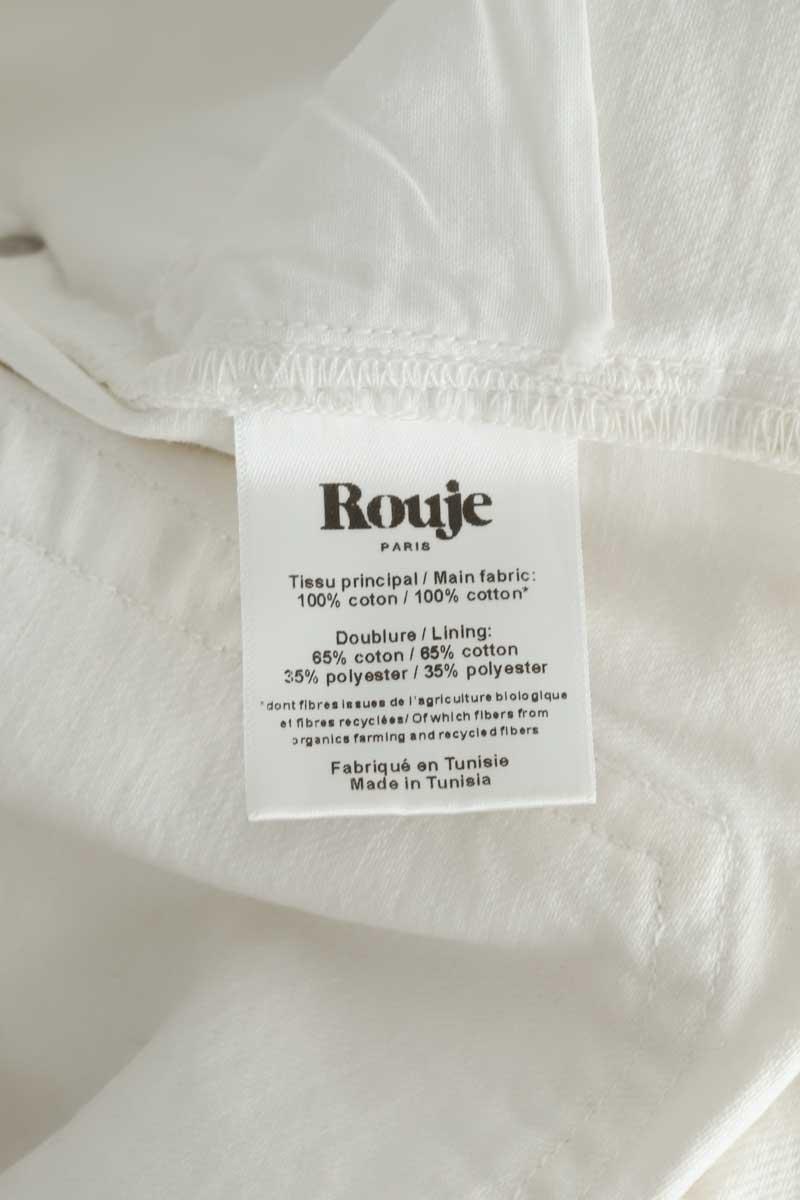 Slim Rouje  Blanc