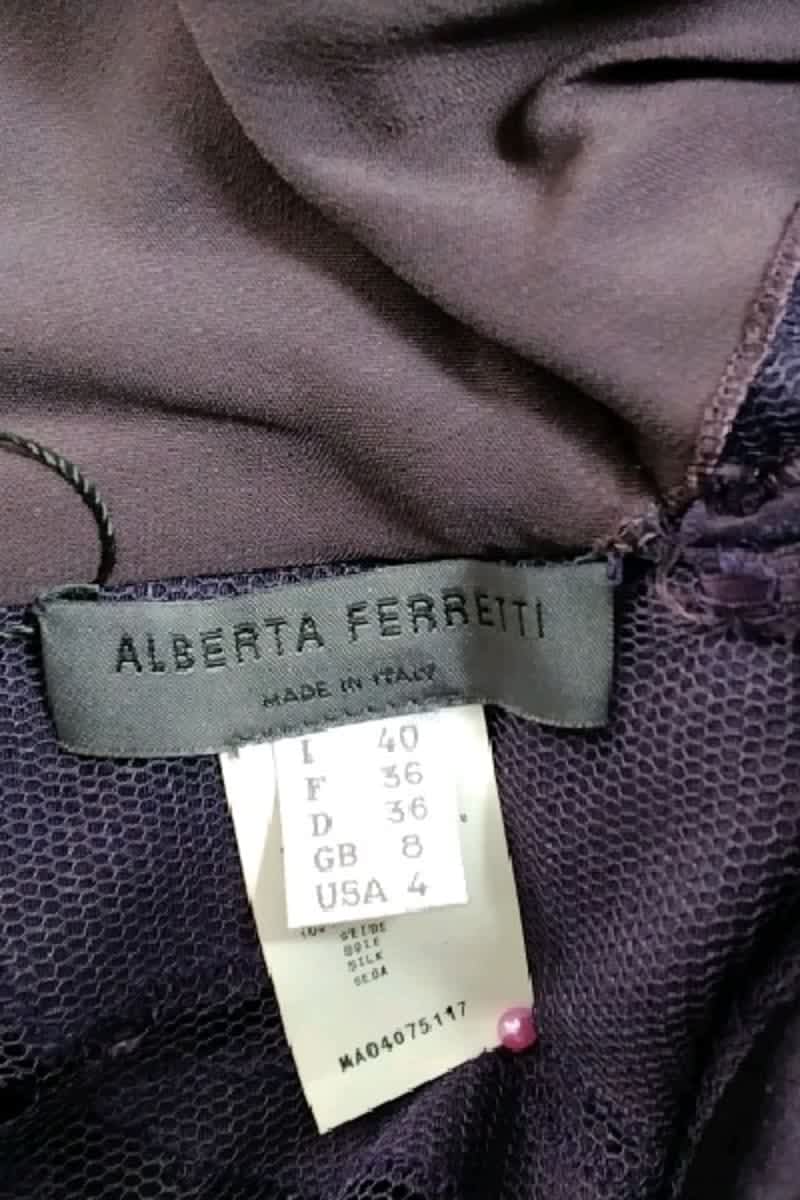 Maxi Alberta Ferretti  Violet