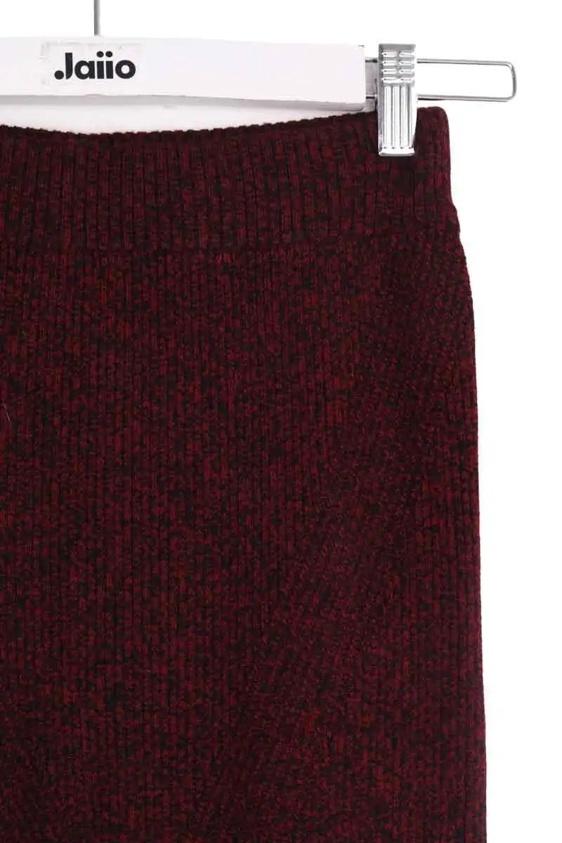 Jupe Maje Rouge en Laine