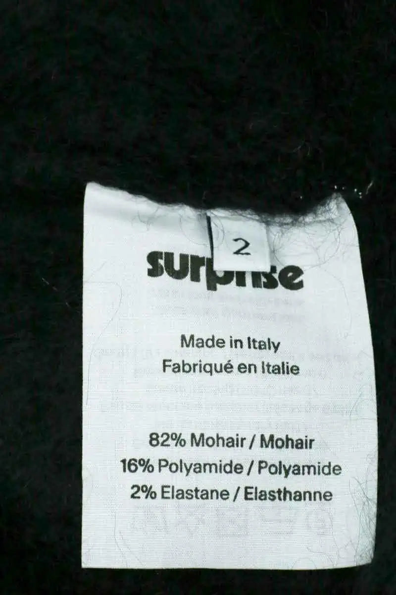 Pull Surprise Noir en Laine