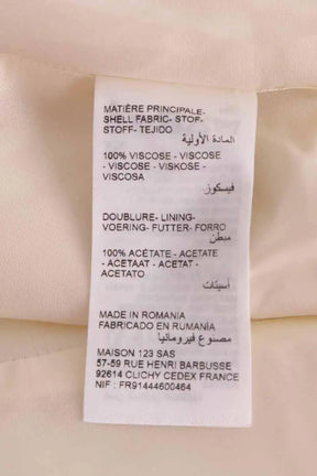 Veste Maison 123 Ecru en Viscose