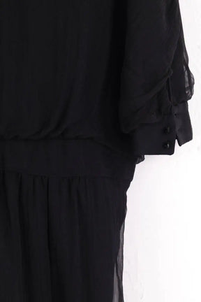 Robe Fendi Noir en Soie