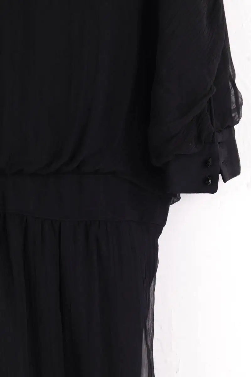 Robe Fendi Noir en Soie
