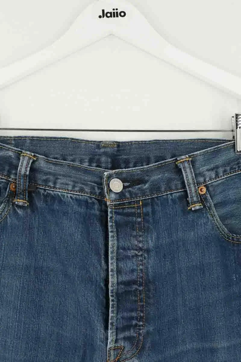 Jean large Levi's 501 Bleu en Coton