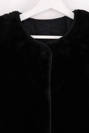 Manteau The Kooples Noir en Synthétique